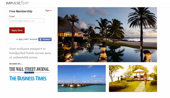 impulseflyer screenshot