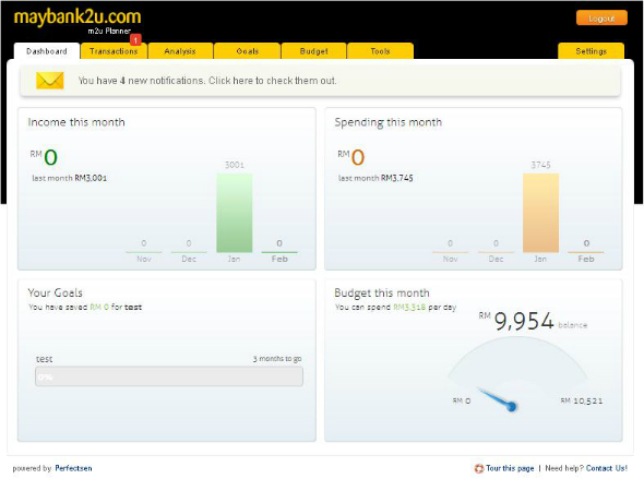 m2u-planner-perfectsen-dashboard