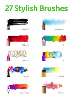line brush line brush