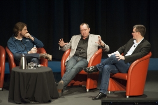 Mike Cannon-Brookes, Dominic O'Hanlon, Pete Cooper Mike Cannon-Brookes, Dominic O'Hanlon, Pete Cooper