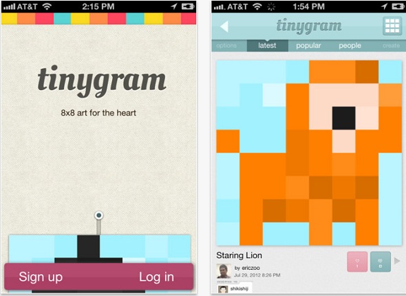 Tinygram Aims To Be The Draw Something Of Pixel Art Maker Apps