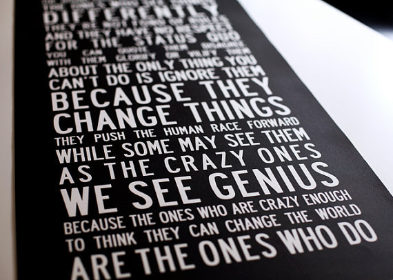 crazy ones crazy ones