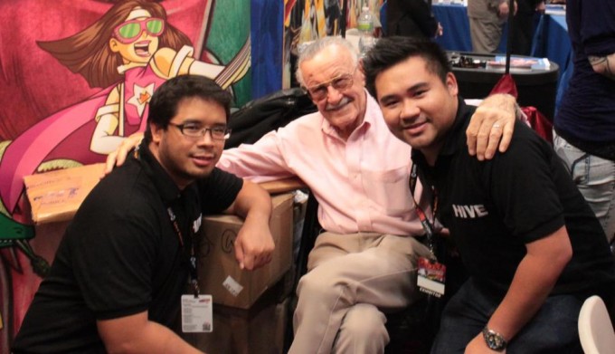 with stan lee with stan lee