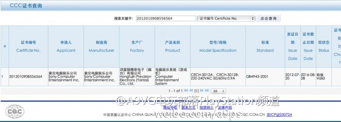 Sony Playstation China