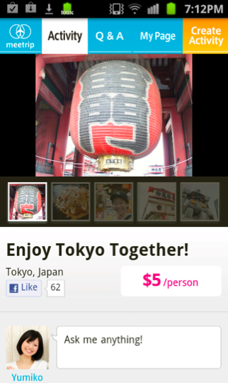 Japanese Travel Sharing Service Meetrip Releases 12 Android Apps