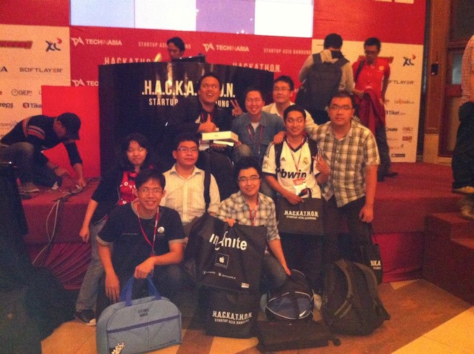 TaTao's team and their friends during Hackathon Bandung in October 2012 TaTao's team and their friends during Hackathon Bandung in October 2012