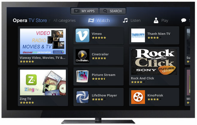 Opera Puts TV App Store in MediaTek Smart TV Chips