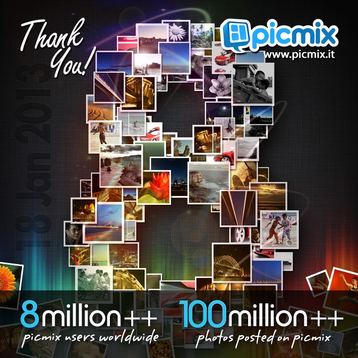 picmix 8 million