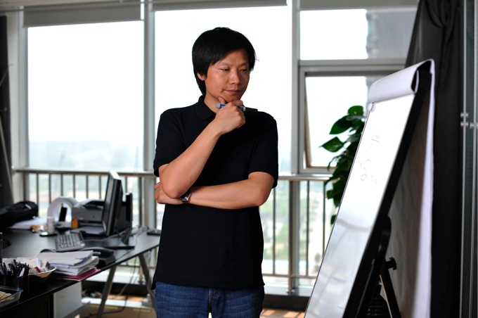 Lei Jun in Beijing. Photo credit: Tech in Asia.