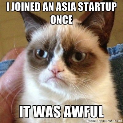 There is No Glamour in an Asia Startup