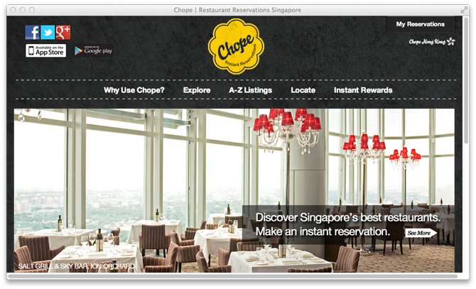 Chope Raises $2.5 Million Led By Singapore Press Holdings