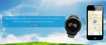 ‘Edisse Watch’ Lets Carers Track If Elderly People Fall, Coming Soon to Kickstarter