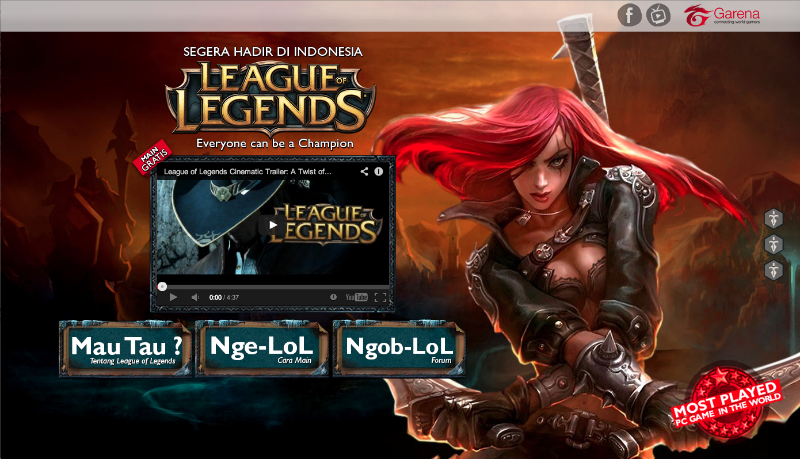 Link Garena Account With Riot Accounts, LoL SEA Server