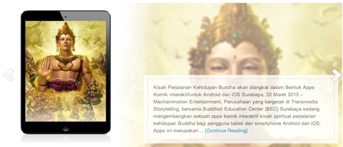 Indonesian Publisher is Bringing The Story of Siddhartha Into an Interactive Digital Comic