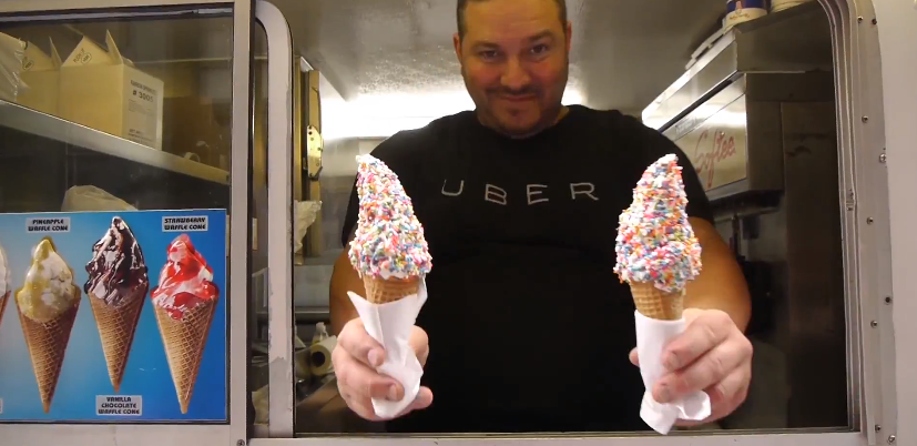 Видео про мороженщика. Испорченное мороженое. Настоящий мороженщик. Толстый мороженщик. Раздают мороженое.