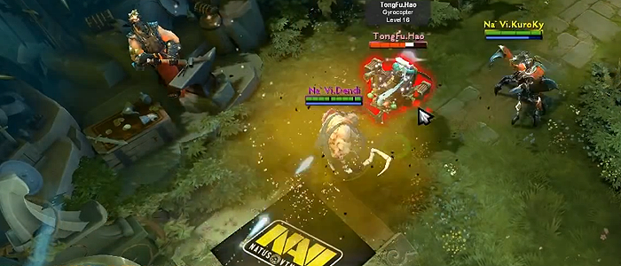 TongFu and Na'Vi: Fountain Hooks