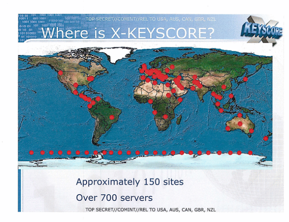 xkeyscore map