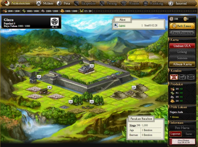 Sengokuixa: web-based RPG makes you a wartime Japanese general