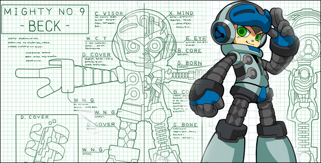 mighty no. 9 concept art