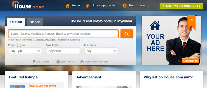 Rocket Internet looks to boost its real estate classifieds site in Myanmar