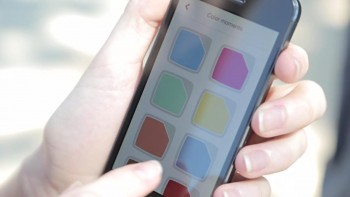 Phone showing Cube colors