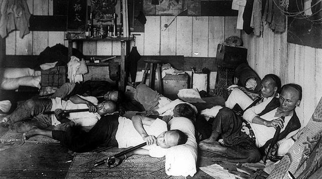opium-den