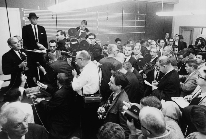 press conference