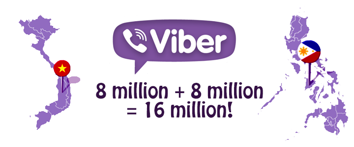 how does viber work out of country