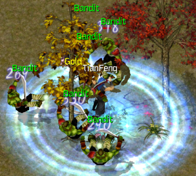 The combat is the highlight of Conquest Online II
