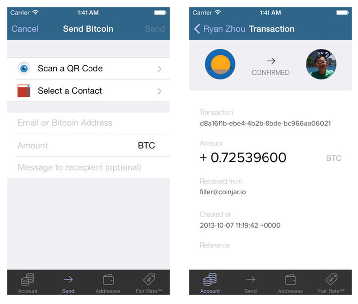 coinjar bitcoin wallet