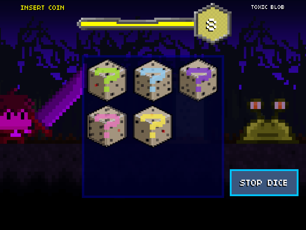 Tiny Dice Dungeon review dice, dice baby!