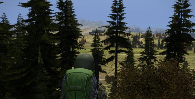 The airfield