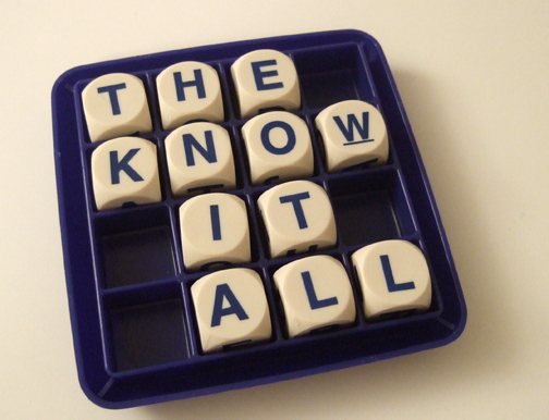 the-know-it-all