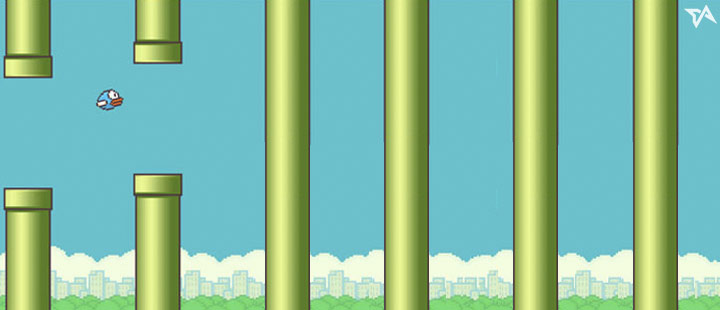 Flappy bird background