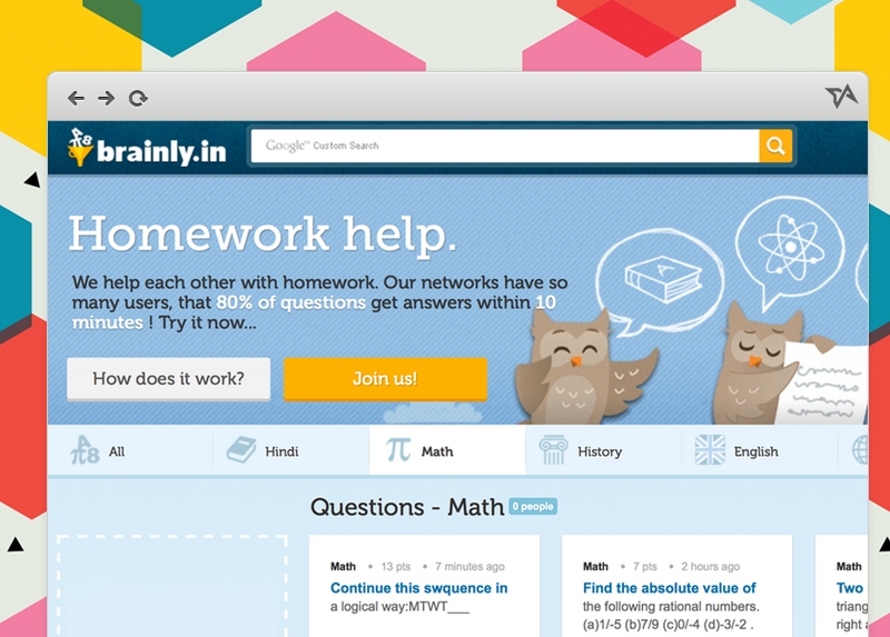 brainly get homework answers