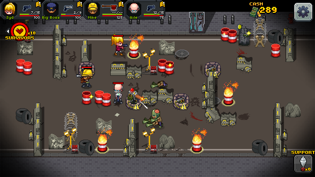 survivors battling