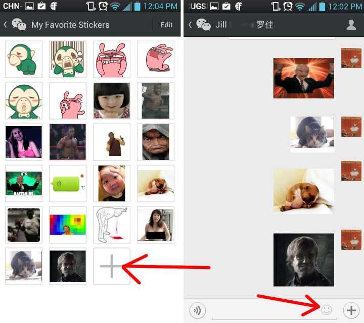 How to make animated GIFs into custom stickers on WeChat