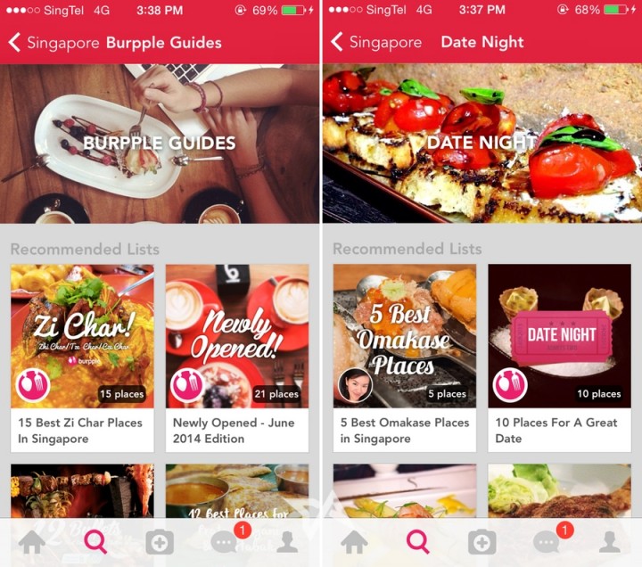 Burpple app update 3.0