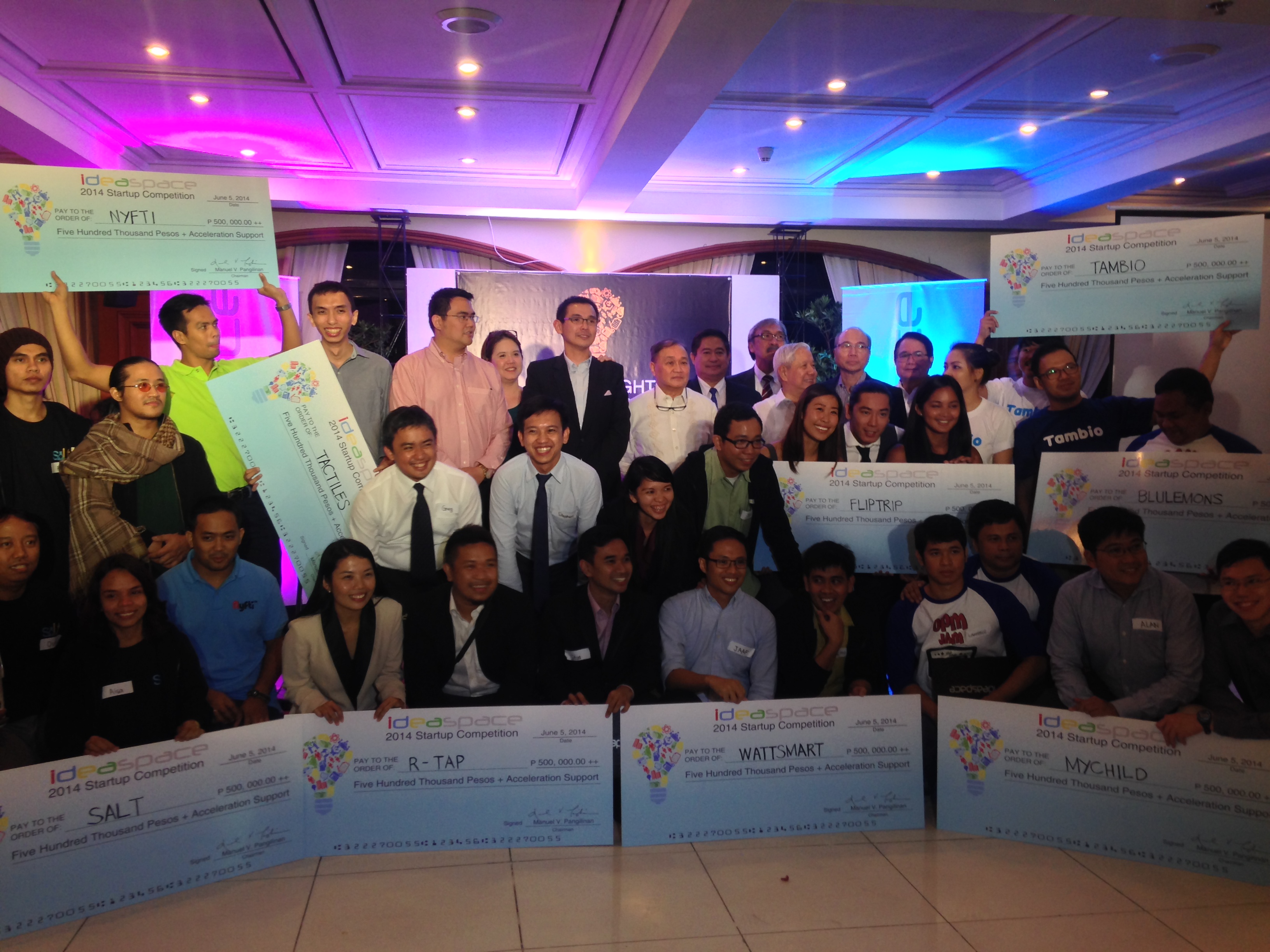 Philippine incubator Ideaspace reveals the 10 winners of its 2014 national startup competition