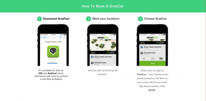 Grabtaxi Hits At Uber In Singapore With Launch Of Grabcar