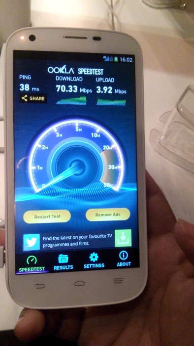 Bolt-speedtest