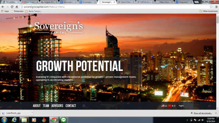 US-based Sovereign’s Capital sets up in Jakarta, welcomes early growth-stage companies US-based Sovereign’s Capital sets up in Jakarta, welcomes early growth-stage companies