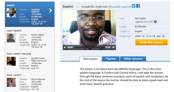 Swahili