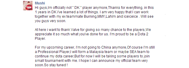Mushi’s G-1 challenge: is this going to be his next team? Mushi’s G-1 challenge: is this going to be his next team?