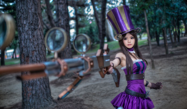Hisai Mio as Caitlyn