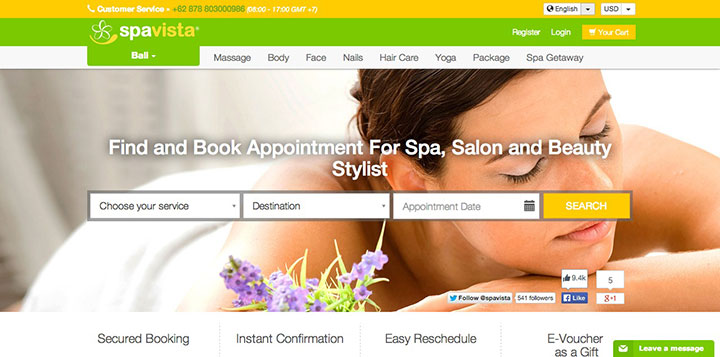 spavista-website