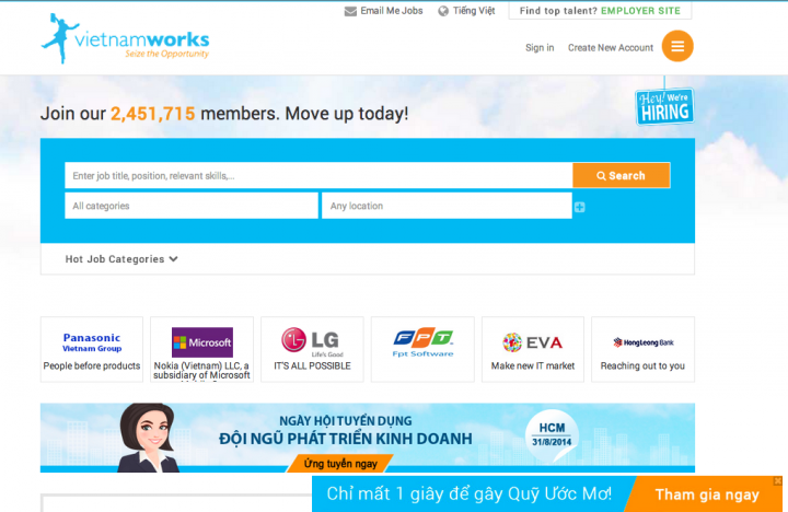 Vietnamworks and the journey of online recruitment in Vietnam
