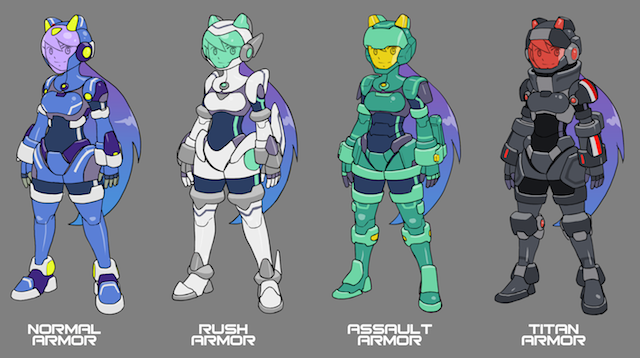 Armor Yura will be able to wear in-game.