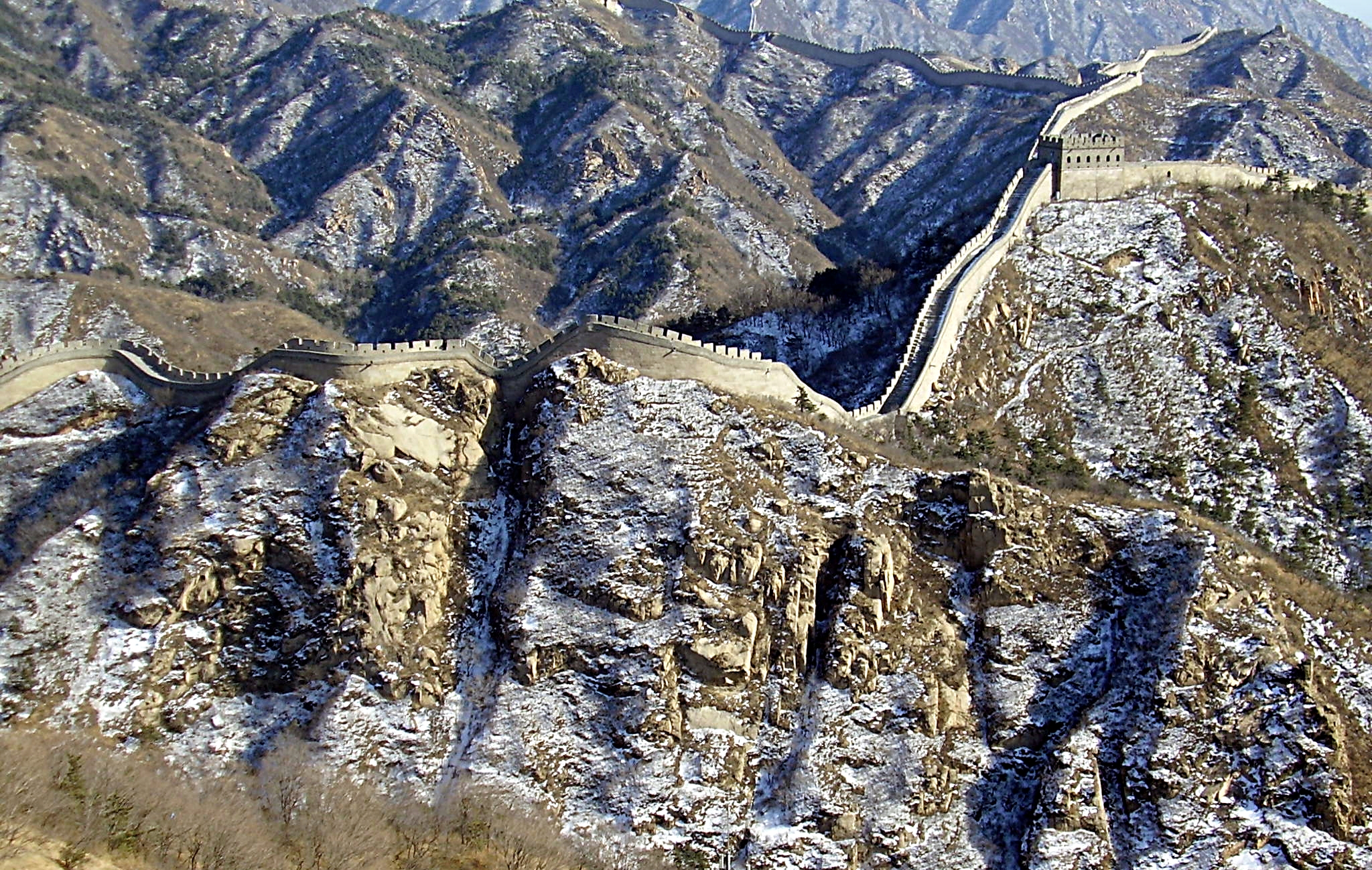 GreatWallNearBeijingWinter