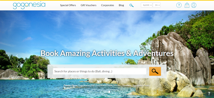 Adventures booking